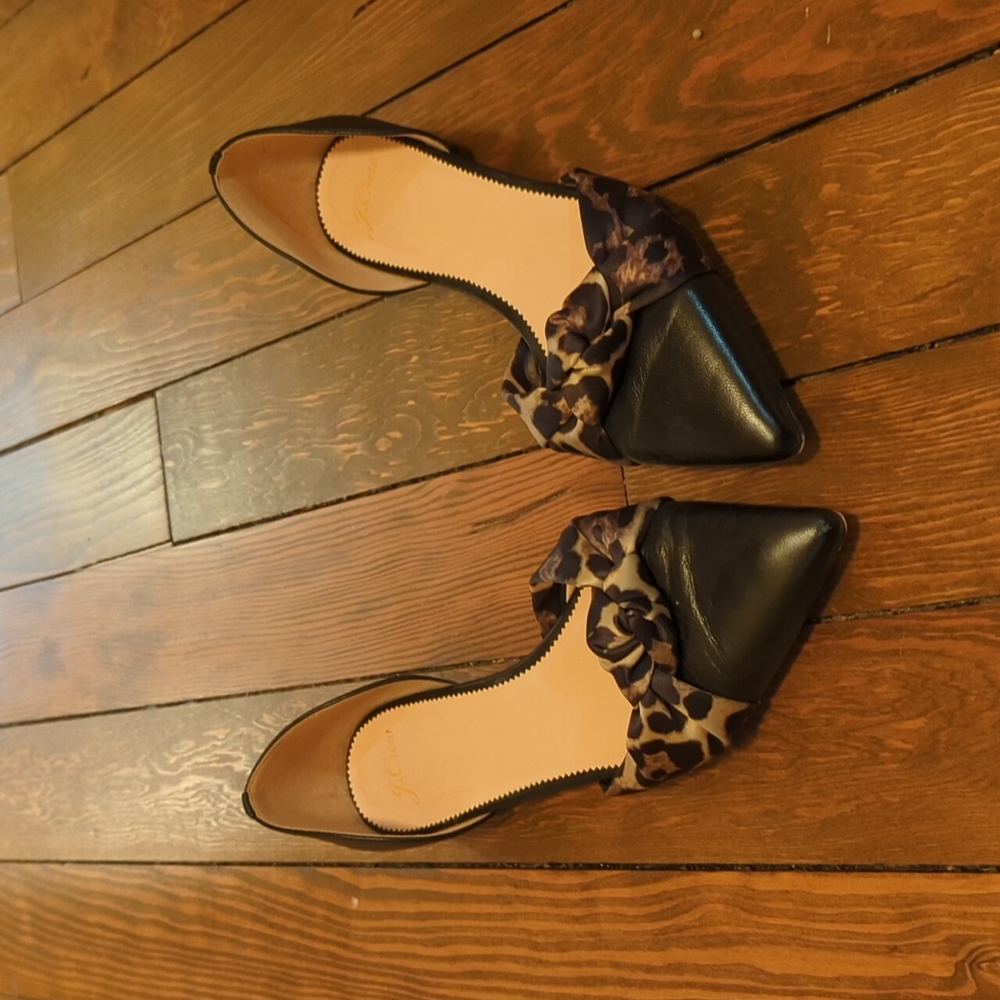 J. Crew Leather flats